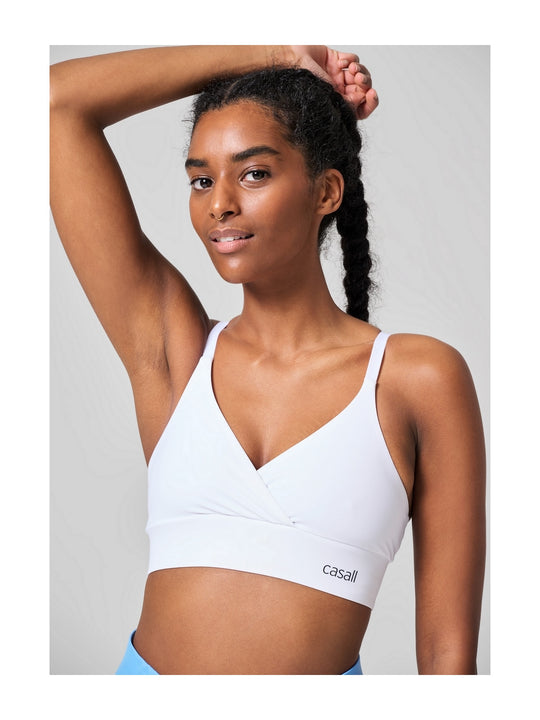 Stanik treningowy CASALL Wrap Sports Bra biały
Stanik treningowy CASALL Wrap Sports Bra biały