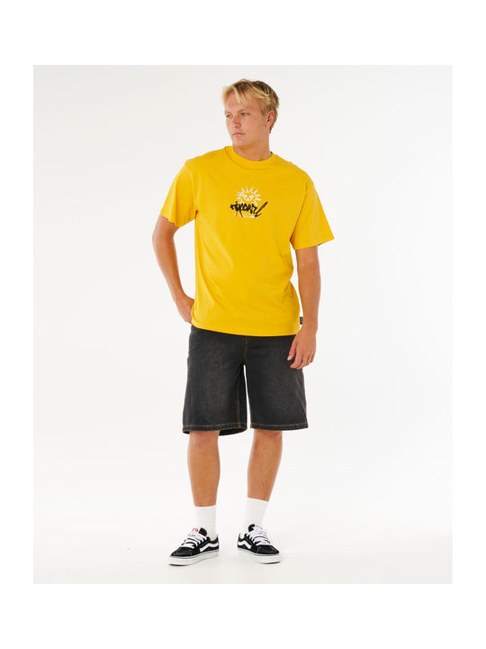 Koszulka męska RIP CURL Inner Visions Rotten Sun Tee żółta
Koszulka męska RIP CURL Inner Visions Rotten Sun Tee żółta