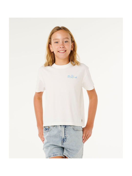 Koszulka dziewczęca RIP CURL Layday Crop-Girl biała
Koszulka dziewczęca RIP CURL Layday Crop-Girl biała