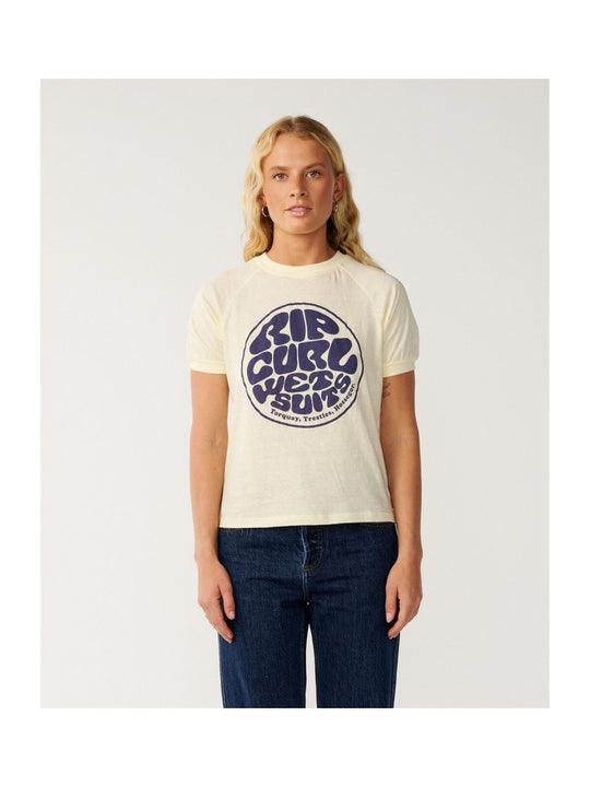 Koszulka damska RIP CURL Sg Wettie Ringer Tee żółta
Koszulka damska RIP CURL Sg Wettie Ringer Tee żółta