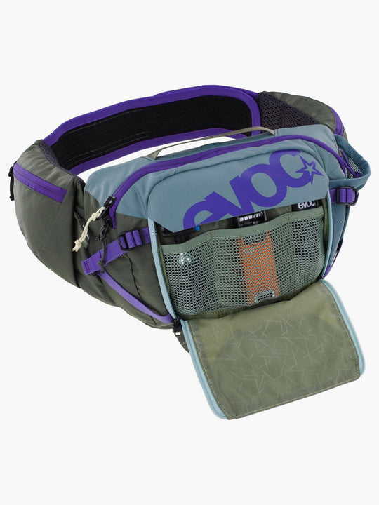 Nerka rowerowa EVOC Hip Pack Pro 3 steel/violet/dark olive
Nerka rowerowa EVOC Hip Pack Pro 3 steel/violet/dark olive