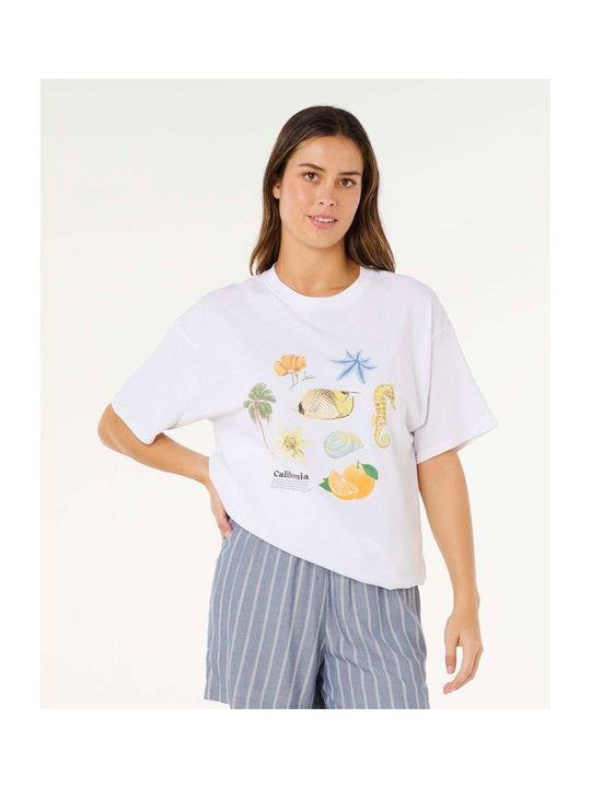 Koszulka damska RIP CURL Poolside Heritage Tee biała
Koszulka damska RIP CURL Poolside Heritage Tee biała
