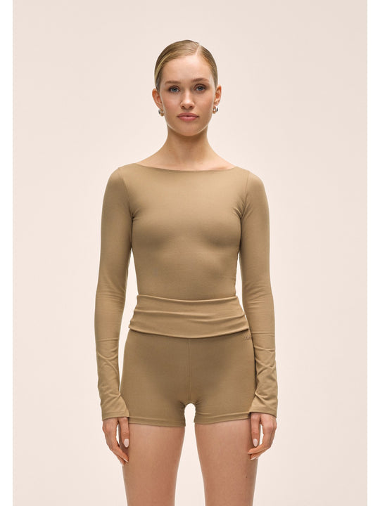 Koszulka treningowa damska CASALL Sublime Boatneck Long Sleeve kolor brązowy
Koszulka treningowa damska CASALL Sublime Boatneck Long Sleeve kolor brązowy