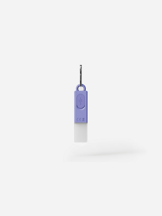 Lampka rowerowa BOOKMAN Lightstick lawendowy
Lampka rowerowa BOOKMAN Lightstick lawendowy
