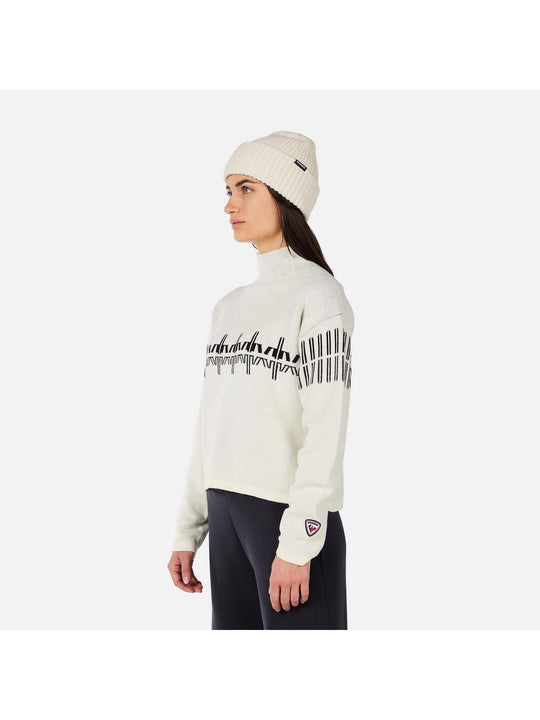 Sweter damski ROSSIGNOL W PATTERNED TN SWEATER biały
Sweter damski ROSSIGNOL W PATTERNED TN SWEATER biały