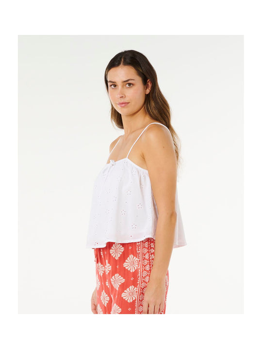 Koszulka damska RIP CURL Oasis Broderie Top biała
Koszulka damska RIP CURL Oasis Broderie Top biała
