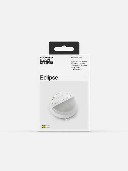 Lampka rowerowa BOOKMAN Eclipse biały
Lampka rowerowa BOOKMAN Eclipse biały