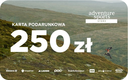 Karta podarunkowa adventuresports.pl - PLN 250 - Karty prezentowe - Adventure Sports
Karta podarunkowa adventuresports.pl - PLN 250 - Karty prezentowe - Adventure Sports