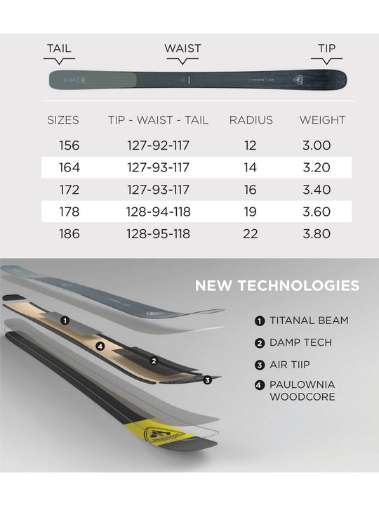 Narty ROSSIGNOL SENDER 94 TI OPEN - Adventure Sports
Narty ROSSIGNOL SENDER 94 TI OPEN - Adventure Sports