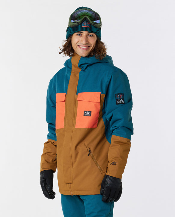 Kurtka narciarska RIP CURL Pinnacle 10K/10K Jacket niebieski - Adventure Sports
Kurtka narciarska RIP CURL Pinnacle 10K/10K Jacket niebieski - Adventure Sports