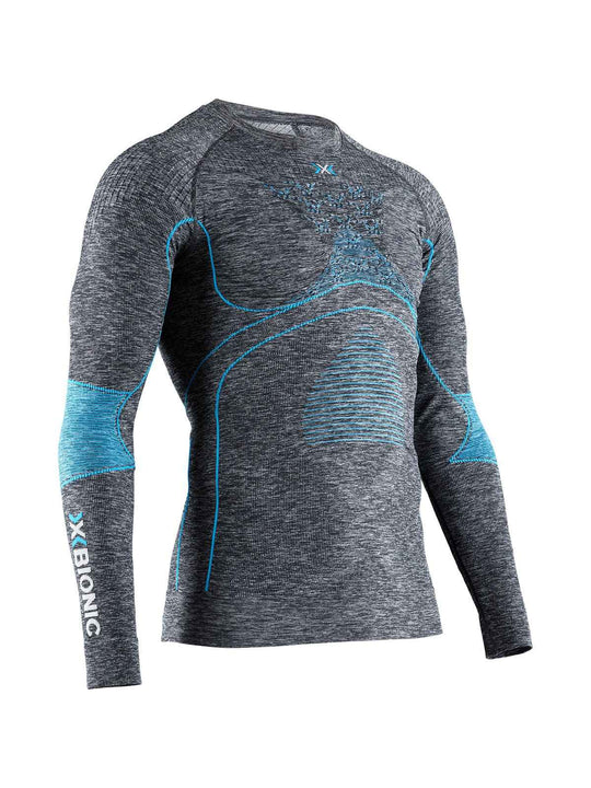 Koszulka termoaktywna męska X-BIONIC Energy Accumulator 4.0 Melange ciemny szary melange / niebieski - Adventure Sports
Koszulka termoaktywna męska X-BIONIC Energy Accumulator 4.0 Melange ciemny szary melange / niebieski - Adventure Sports