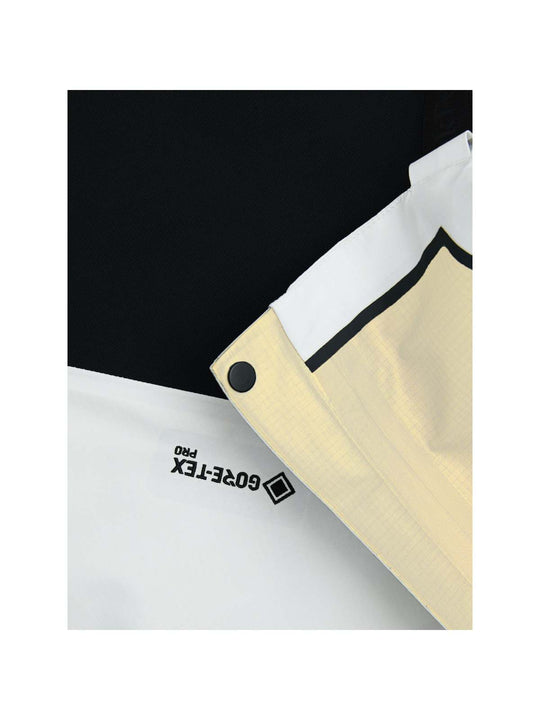 Spodnie narciarskie damskie PEAK PERFORMANCE Vertical GORE-TEX Pro 3L Shell Bib Pants białe
