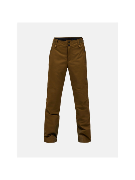 Spodnie narciarskie damskie PEAK PERFORMANCE Shred HIPE 2L Insulated Shell Pants brązowe

