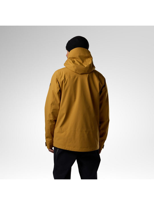 Kurtka narciarska męska ROSSIGNOL M Evader 2.0 3L Shell Jacket brązowa
