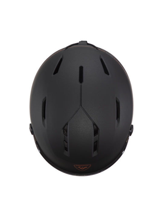 Kask narciarski FIT VISOR IMPACTS Photochromic Black czarny
