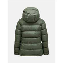 Kurtka zimowa puchowa Peak Performance W Frost Down Jacket zielony - narciarska - Adventure Sports
