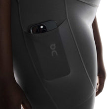 Legginsy biegowe damskie ON RUNNING Performance Tights 7/8 szary - Adventure Sports
