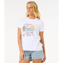 Koszulka RIP CURL Paradise Bay Standard Tee biały
