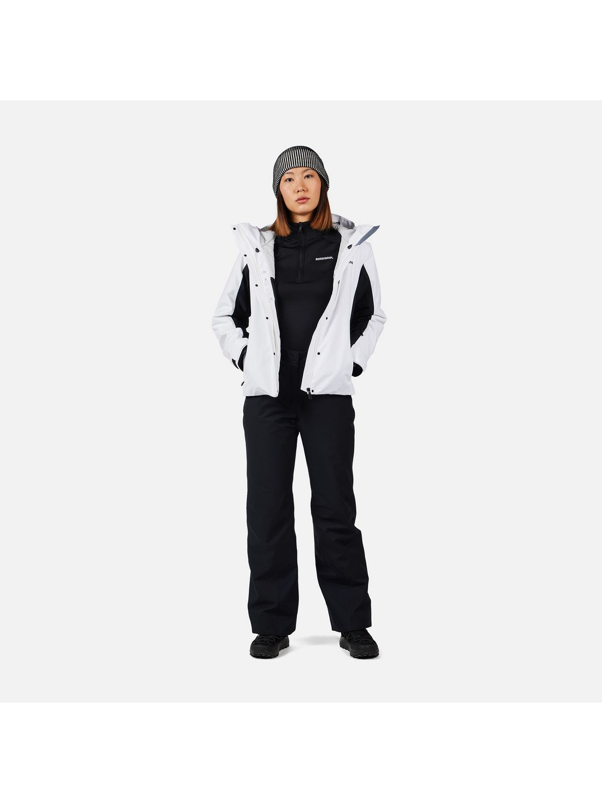 Spodnie narciarskie damskie ROSSIGNOL W Insulated Ski Pant czarne