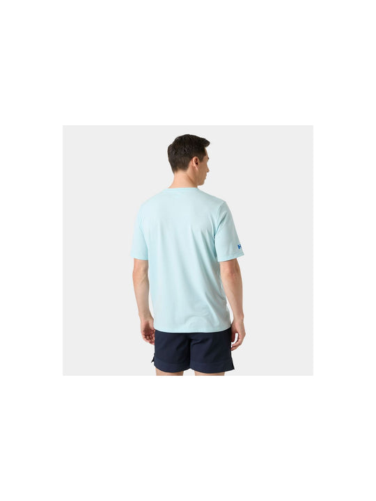 Koszulka męska HELLY HANSEN Hp Race Graphic T-Shirt niebieska
