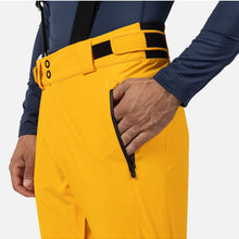 Męskie spodnie narciarskie ROSSIGNOL Diretta Pant żółta
