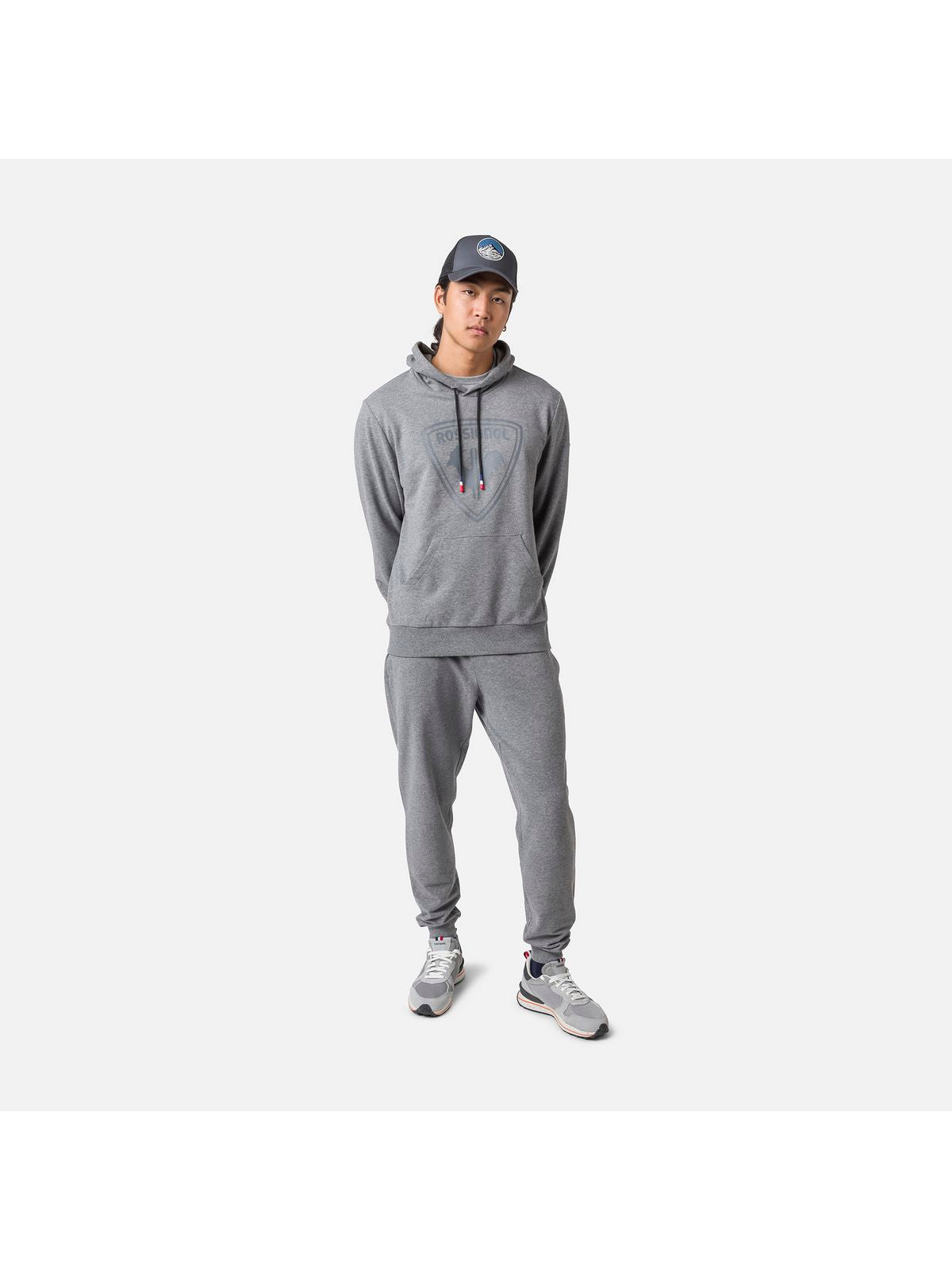 Bluza Rossignol LOGO SWEAT HOOD FL szary