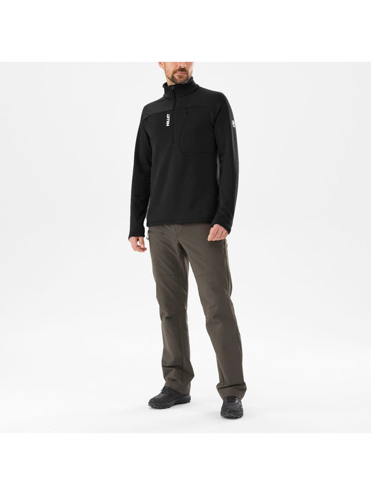 Bluza męska MILLET M Seneca Fleece Po Zip M czarna
