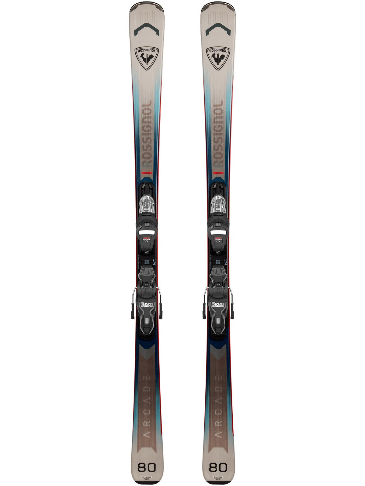 Narty ROSSIGNOL Arcade 80 + wiązania LOOK Xpress 10 GW B83
