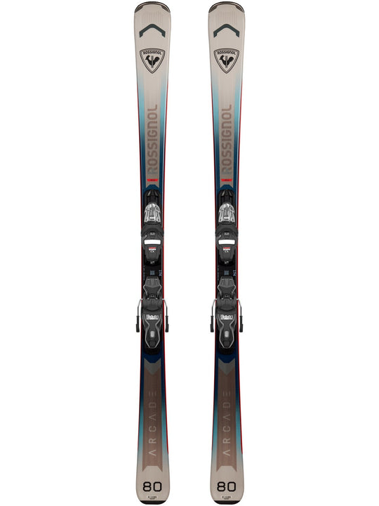 Narty ROSSIGNOL Arcade 80 + wiązania LOOK Xpress 10 GW B83
