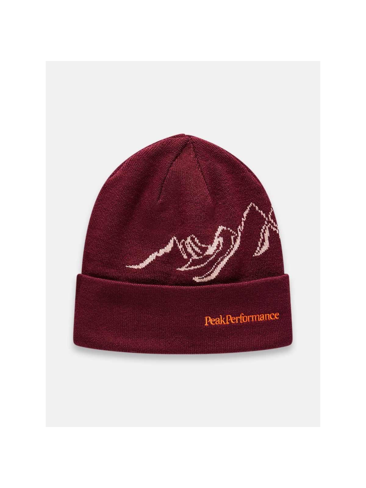 Czapka PEAK PERFORMANCE Mountain Hat bordowy