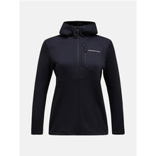 Bluza PEAK PERFORMANCE W Trail Polartec Zip Hood czarny
