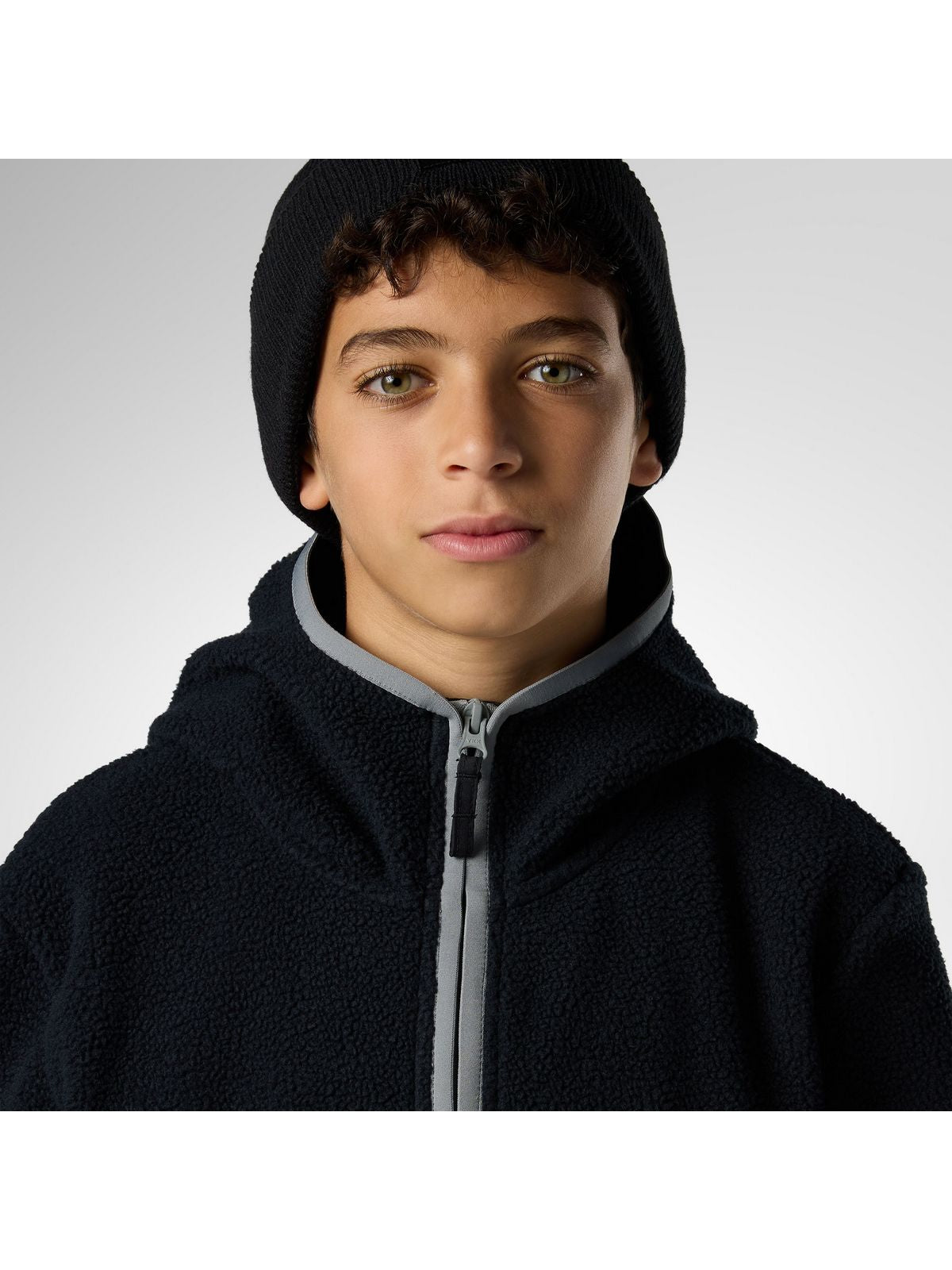 Bluza juniorska ROSSIGNOL Jr Alltrack Anorak Fleece czarna