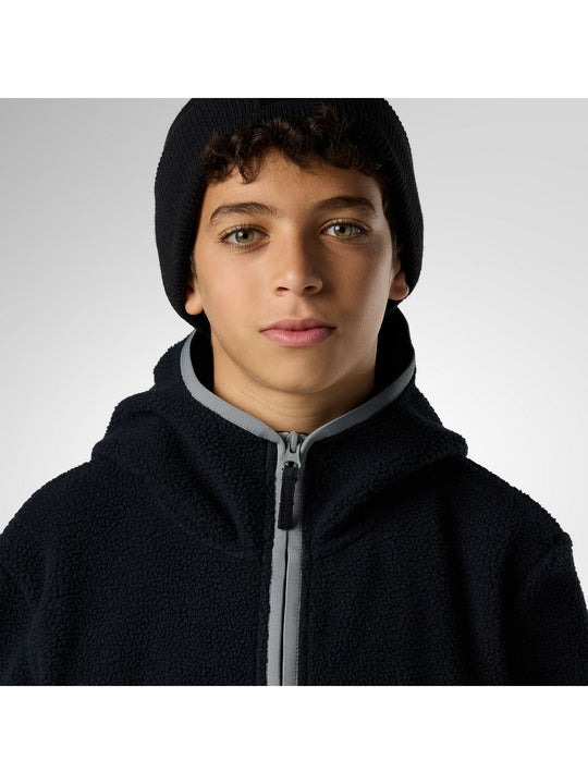 Bluza juniorska ROSSIGNOL Jr Alltrack Anorak Fleece czarna
