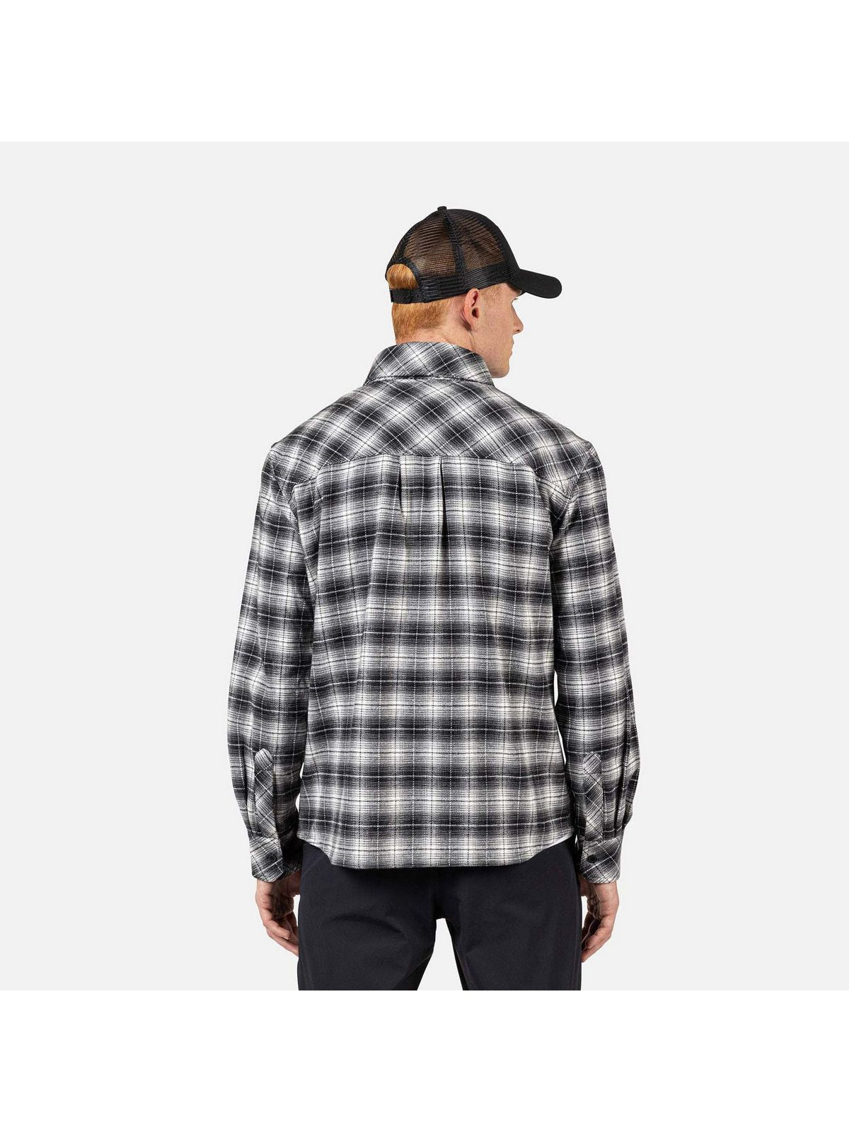Koszula męska ROSSIGNOL RANCH PLAID SHIRT czarna