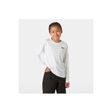 Koszulka HELLY HANSEN JR HH TECH LS CREW biały - Adventure Sports
