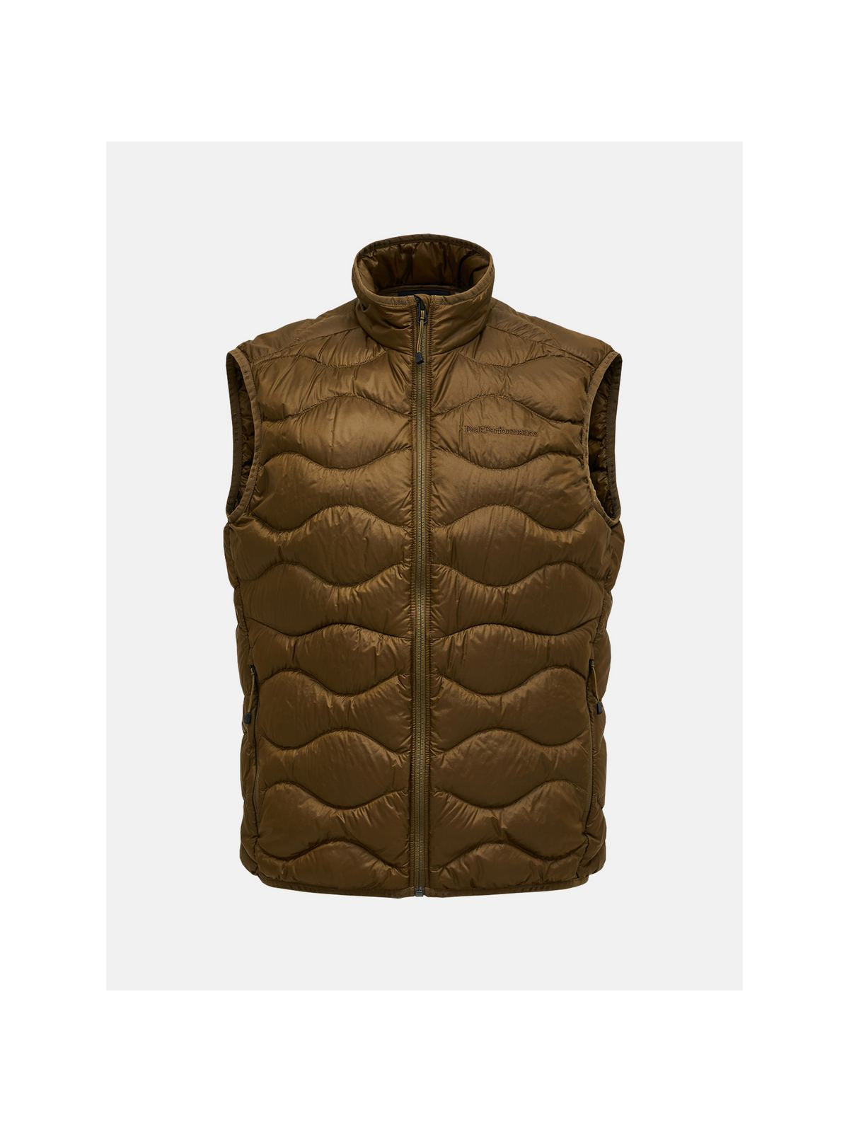 Kamizelka męska PEAK PERFORMANCE Helium Down Vest brązowa