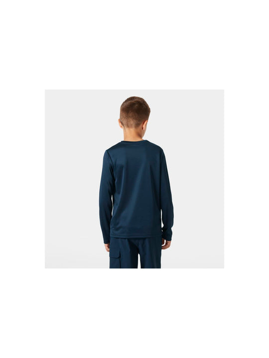 Koszulka HELLY HANSEN JR HH TECH LS CREW granatowy - Adventure Sports
