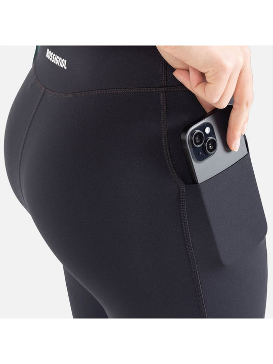 Legginsy treningowe damskie ROSSIGNOL W Sapa Tights czarne
