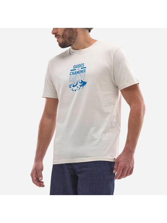 Koszulka MILLET CDG CHAMONIX LOGO TS SS M beżowy
