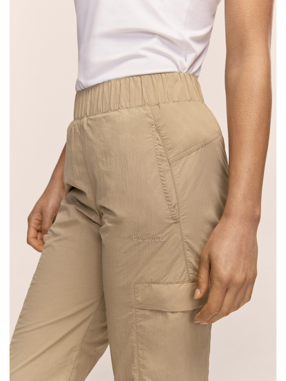 Spodnie damskie CASALL Active Adjustable Track Pants kolor piaskowy