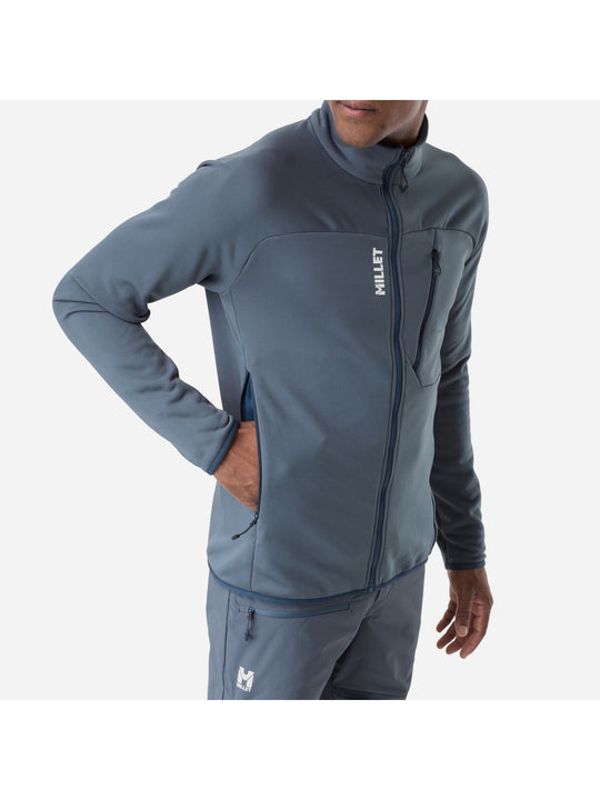 Bluza męska MILLET M Seneca Fleece Jkt M niebieska
