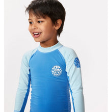 Lycra RIP CURL Icons Uv Brushed L/ S Suit-Boy niebieski

