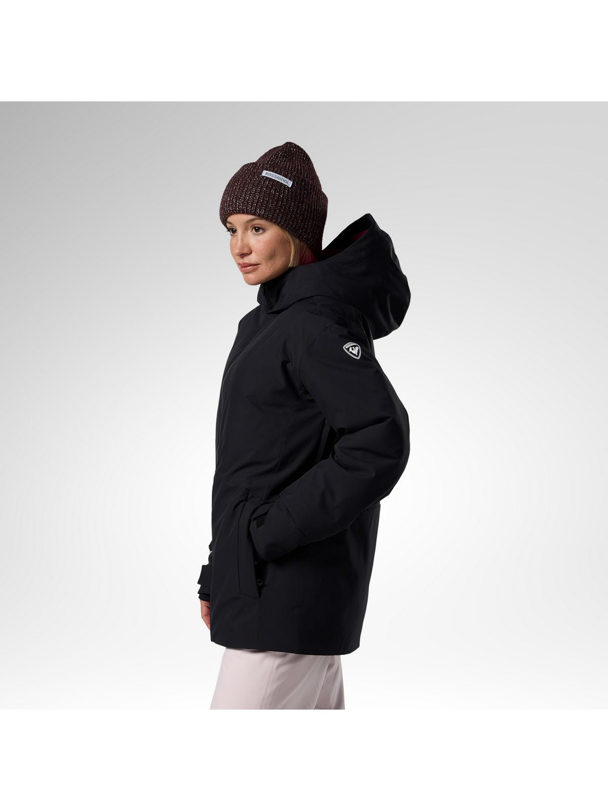 Parka damska ROSSIGNOL W Puffy Insulated Parka czarna