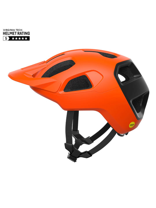 Kask rowerowy POC Cularis pomarańczowy
