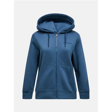 Bluza PEAK PERFORMANCE Original Small Logo Zip Hood Women niebieski
