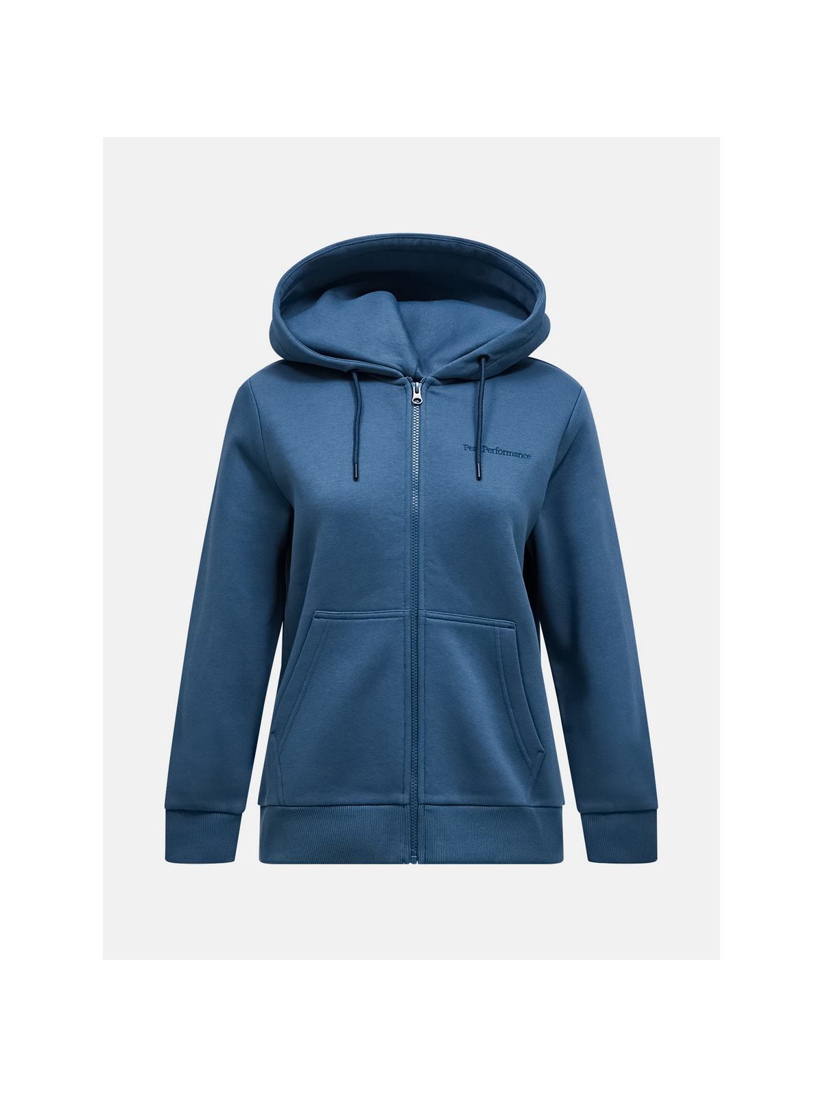 Bluza PEAK PERFORMANCE Original Small Logo Zip Hood Women niebieski