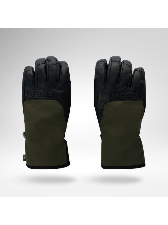 Rękawice narciarskie ROSSIGNOL Type Ski Gloves R-Shell Dry zielone
