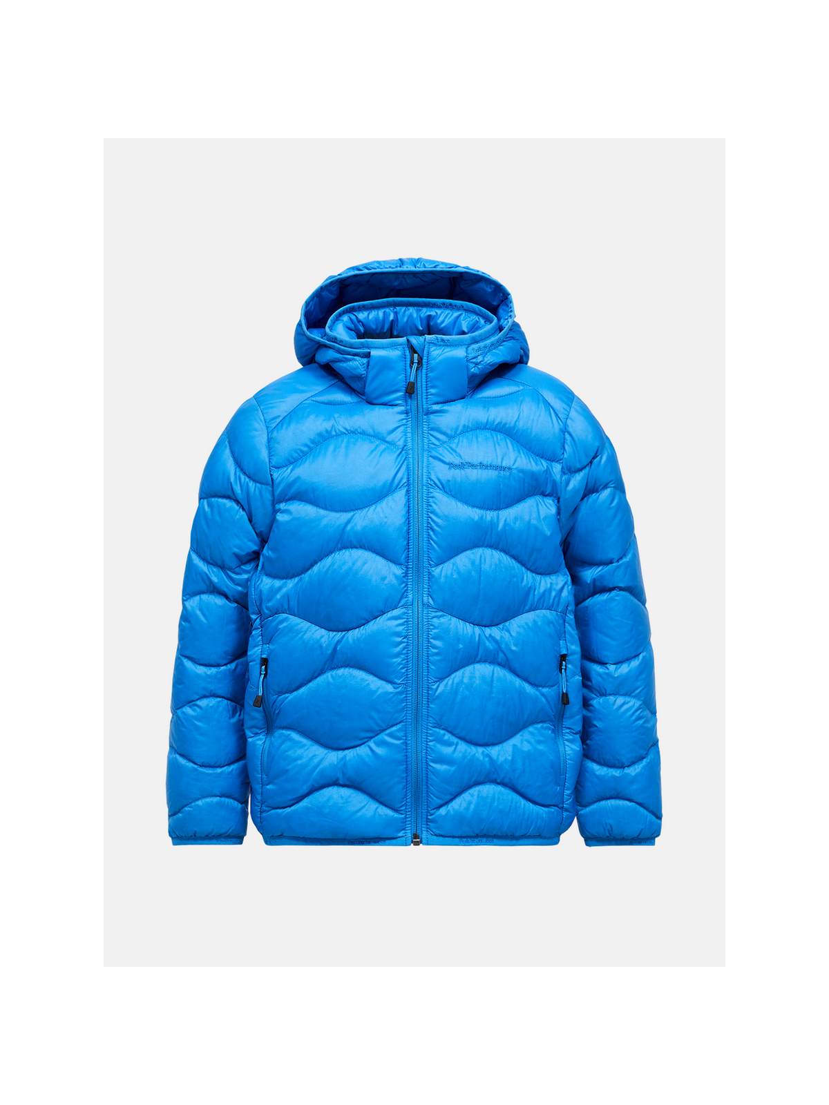 Kurtka PEAK PERFORMANCE Helium Down Hood Jacket Junior niebieski