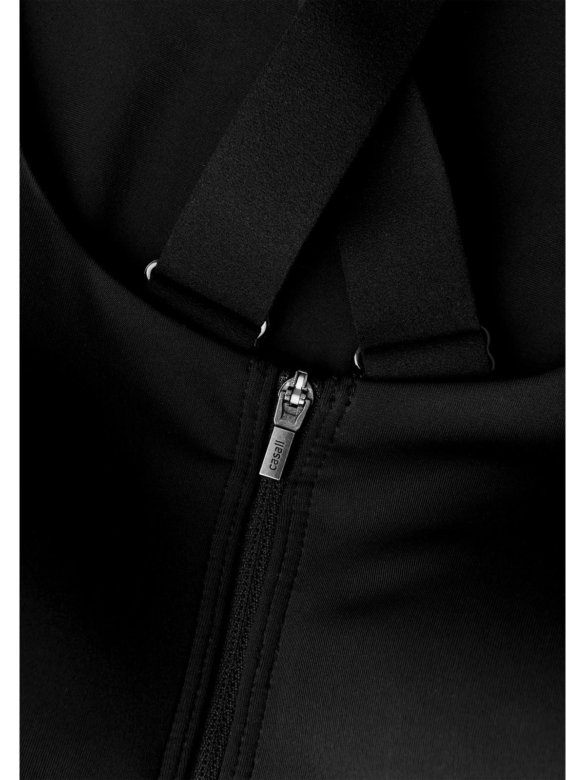 Stanik treningowy CASALL Impact Zip Sports Bra kolor czarny