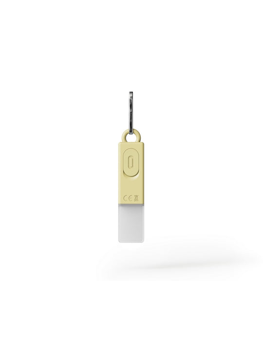 Lampka rowerowa BOOKMAN Lightstick żółty
